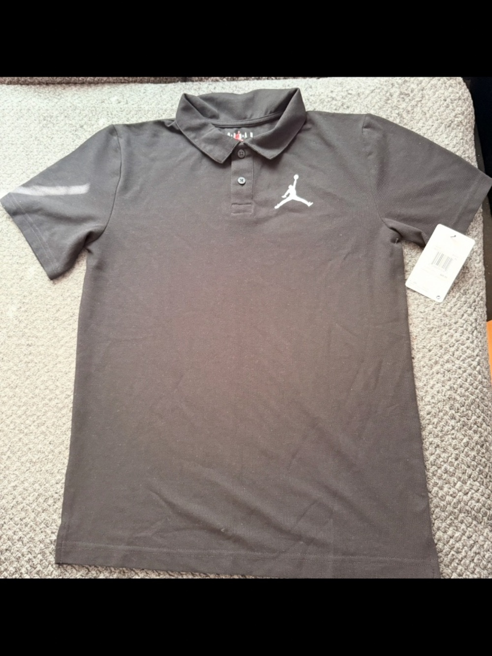 Jordan polo short sleeve shirt boys size XL